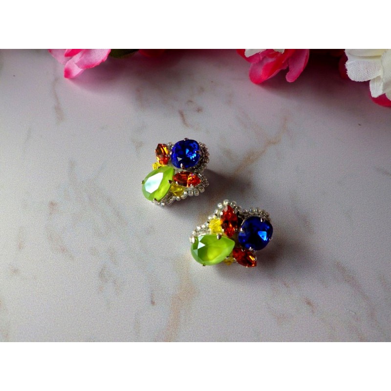 "LIBELLULE" combinaison de cristaux Swarovski "LIBELLULE" combinaison de cristaux Swarovski