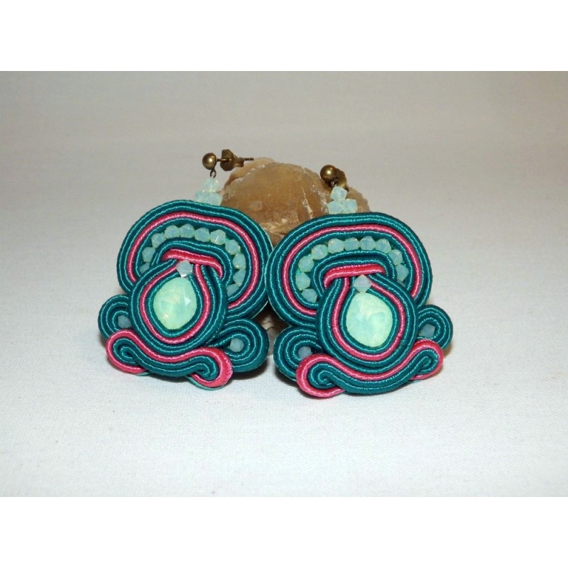 Soutache et SWAROVSKI Soutache et SWAROVSKI