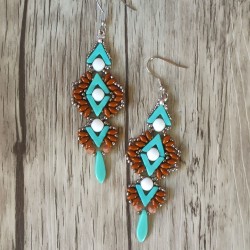 "INDIAN" boucles tissées