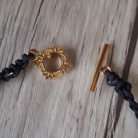 Collier bois céramique - modèle 3