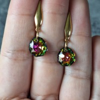 FETE DES MERES - Boucles Swarovski - modèle 1