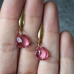 FETE DES MERES - Boucles Swarovski - modèle 1