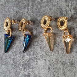 FETE DES MERES - Boucles Swarovski - modèle 2