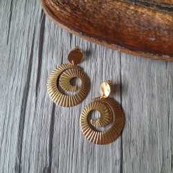 FETE DES MERES - Boucles spirales inox