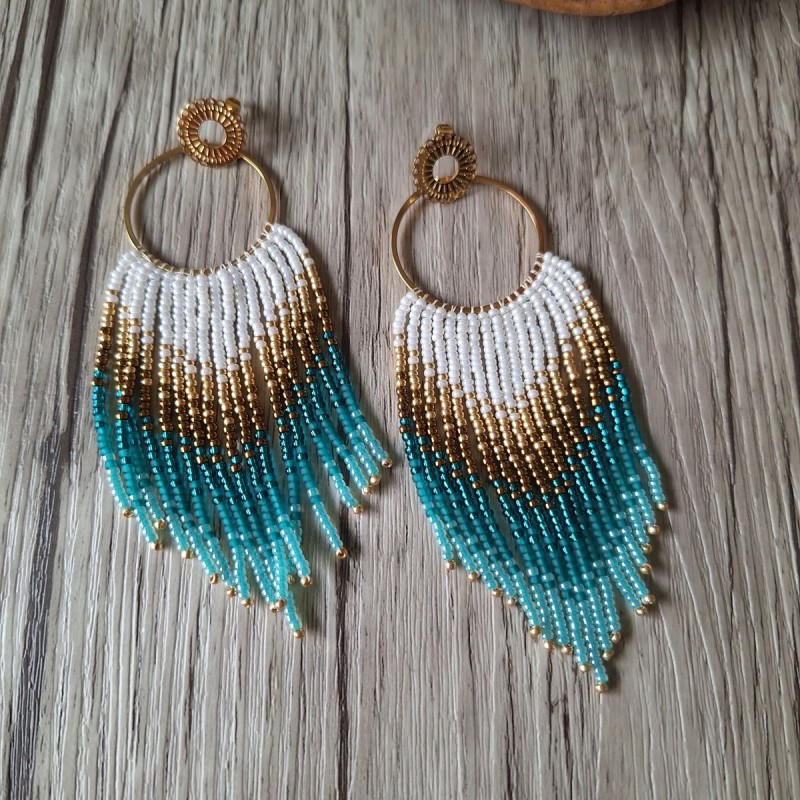 FETE DES MERES - Boucles rocailles et inox