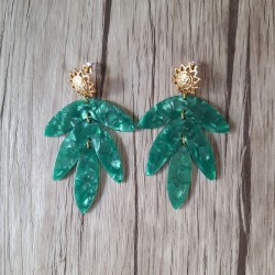FETE DES MERES - Boucles feuilles