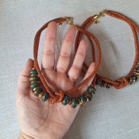 Collier céramique et inox