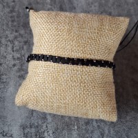 Bracelet "chevrons" perles en verre