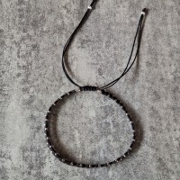 Bracelet "chevrons" perles en verre