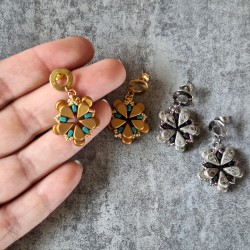 Boucles tissées - modèle 2