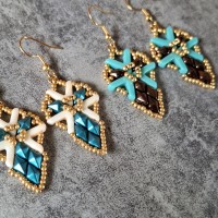 Boucles tissées - modèle 3