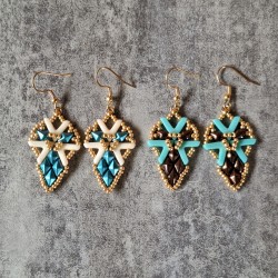 Boucles tissées - modèle 3