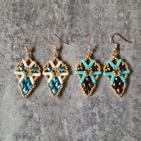 Boucles tissées - modèle 3